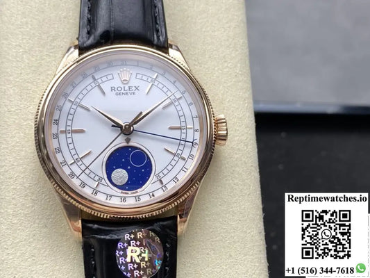 Rolex Cellini m50535-0002 R+ Factory Brown Strap