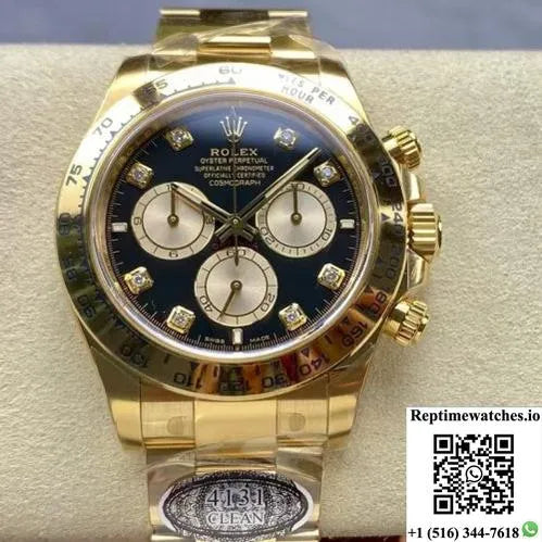 Rolex Cosmic Chronograph Daytona M126508-0003 Clean Factory Black Dial-Rep Time Watches