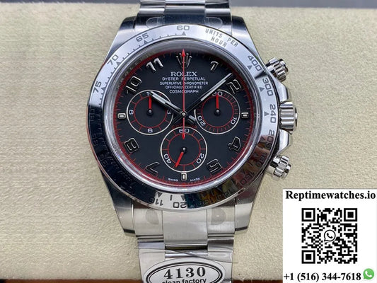 Rolex Cosmograph Daytona 116509-78599 Clean Factory Stainless Steel-Rep Time Watches
