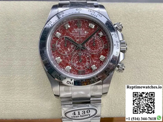 Rolex Cosmograph Daytona 116589 Clean Factory Pomegranate Dial - Watches