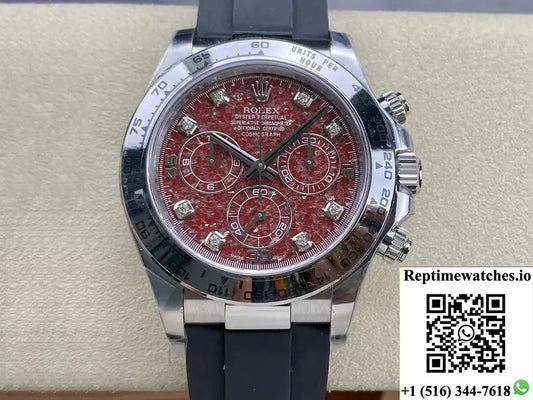 Rolex Cosmograph Daytona 116589 Clean Factory Rubber Strap-Rep Time Watches