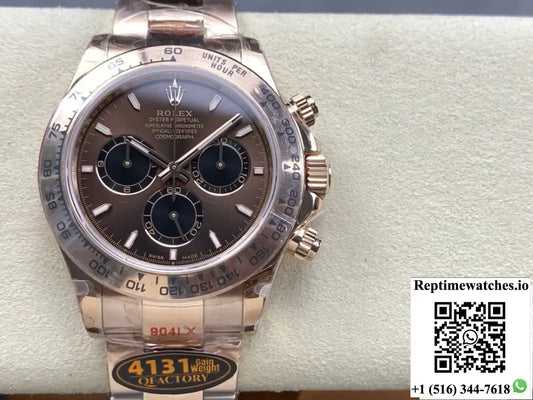 Rolex Cosmograph Daytona 126505-0005 QF Factory Chronograph Function