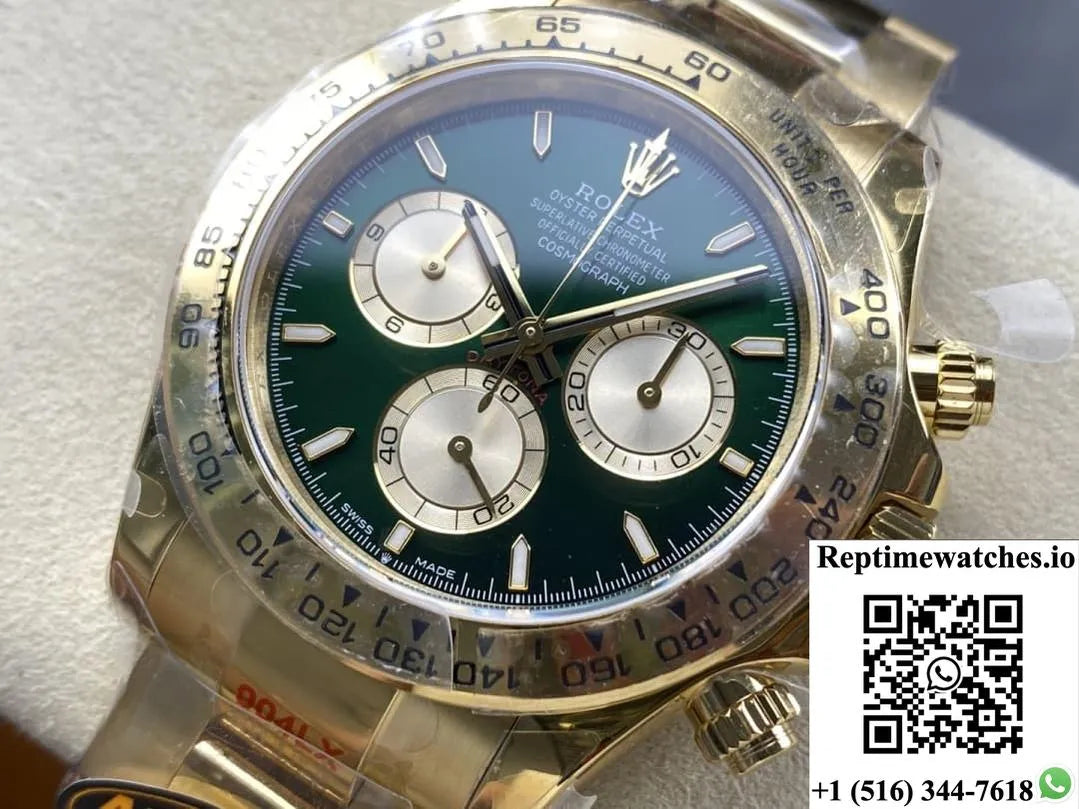 Rolex Cosmograph Daytona 126508-0008 Qf Factory Gold Color Case-Rep Time Watches