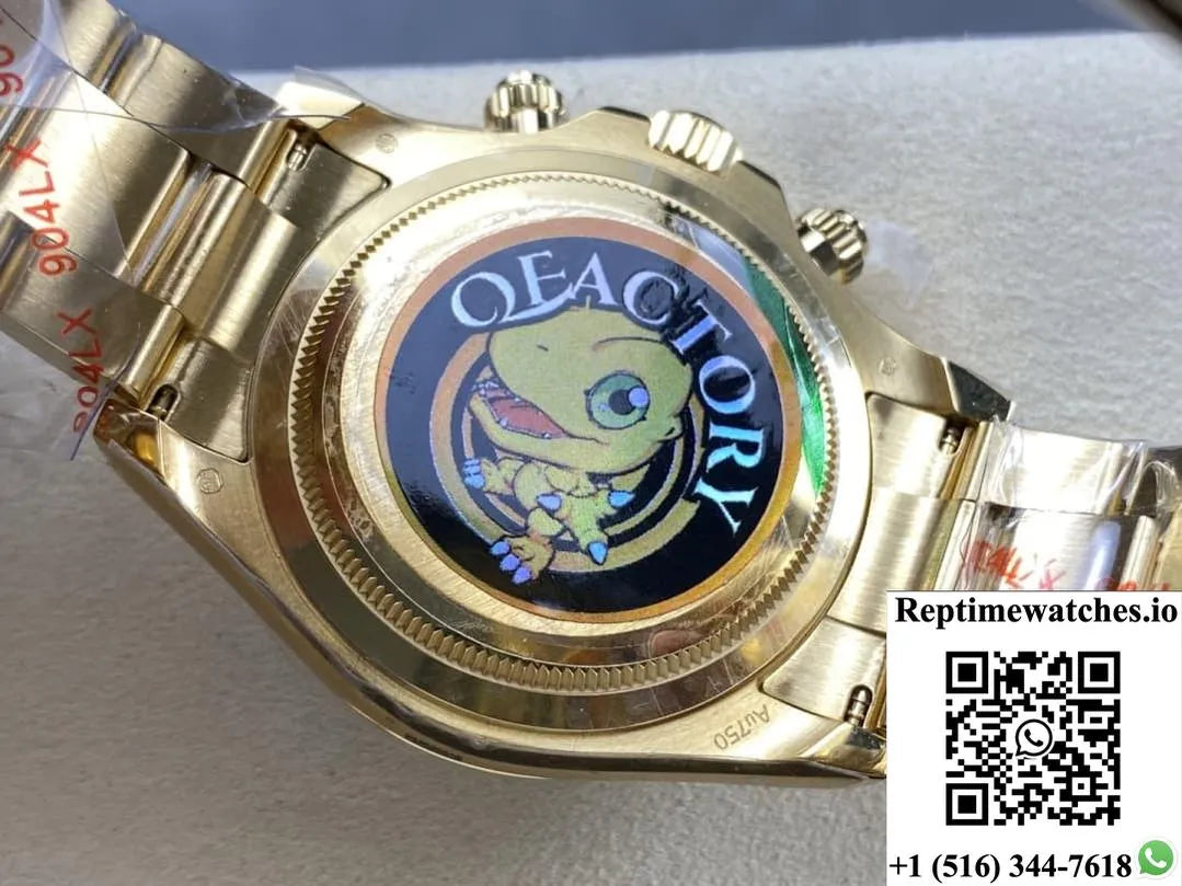 Rolex Cosmograph Daytona 126508-0008 Qf Factory Gold Color Case-Rep Time Watches