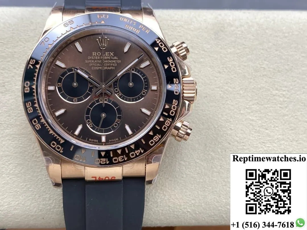 Rolex Cosmograph Daytona 126515Ln-0010 Qf Factory Brown Dial-Rep Time Watches