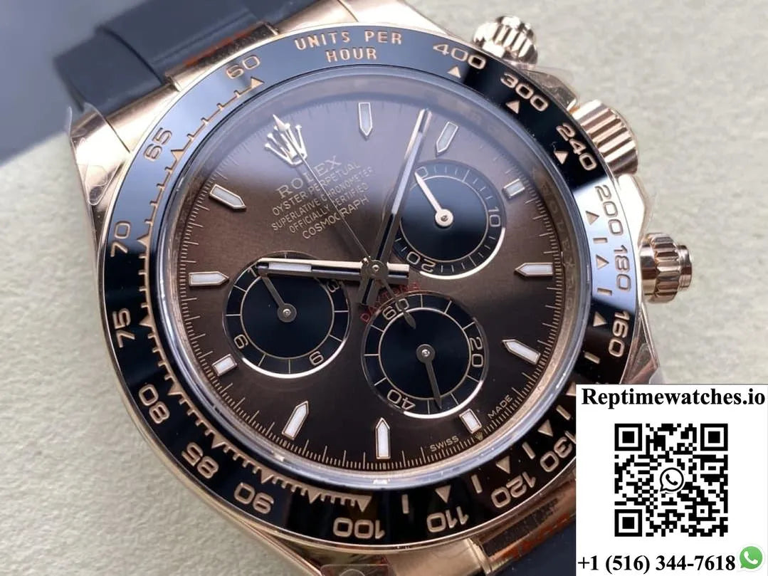 Rolex Cosmograph Daytona 126515Ln-0010 Qf Factory Brown Dial-Rep Time Watches