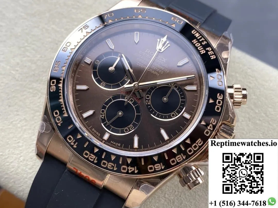 Rolex Cosmograph Daytona 126515Ln-0010 Qf Factory Brown Dial-Rep Time Watches