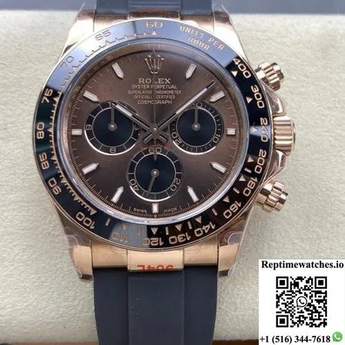 Rolex Cosmograph Daytona 126515Ln-0010 Qf Factory Brown Dial-Rep Time Watches