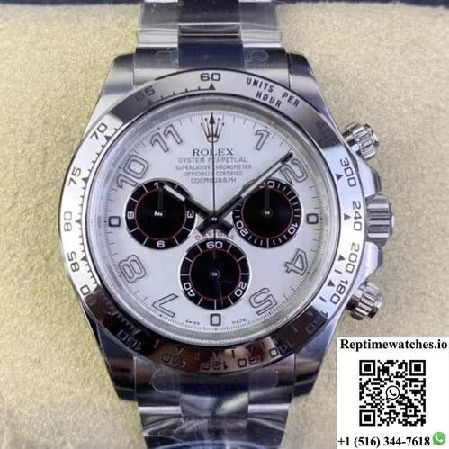 Rolex Cosmograph Daytona Clean Factory V3 Stainless Steel Strap-Rep Time Watches