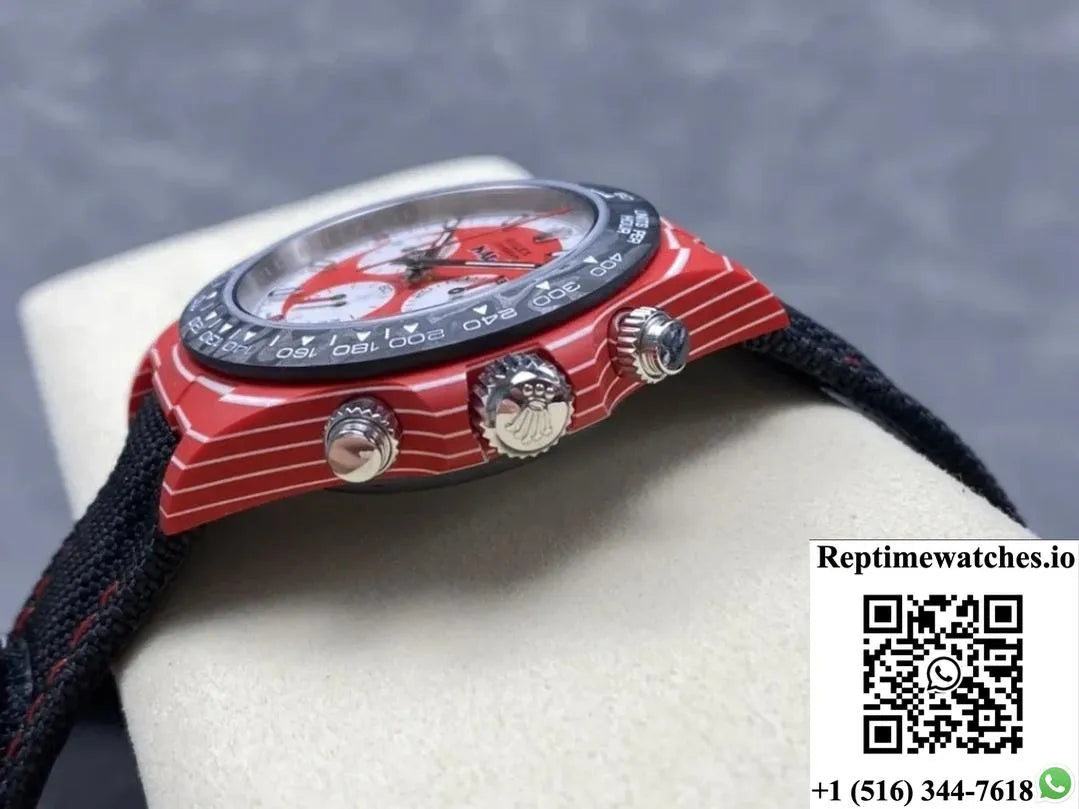Rolex Cosmograph Daytona Diw Factory Red Dial-Rep Time Watches