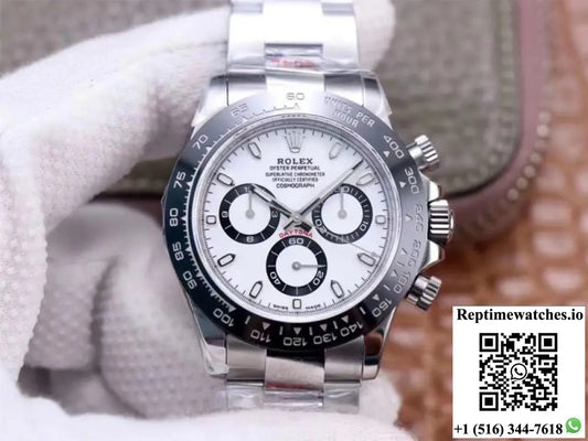 Rolex Cosmograph Daytona M116500LN-0001 Noob Factory 4130 Movement AI Factory
