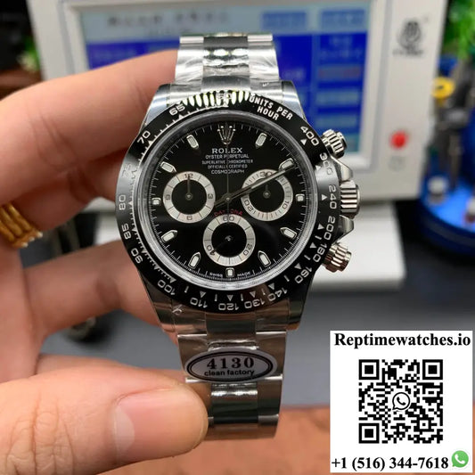 Rolex Cosmograph Daytona M116500LN-0002 Clean Factory V3 Black Dial - Watches