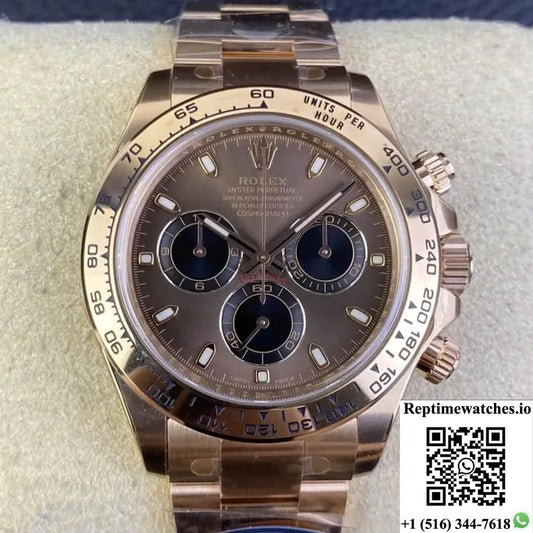 Rolex Cosmograph Daytona M116505-0013 Clean Factory Rose Gold-Rep Time Watches