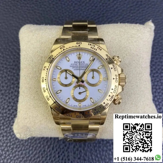 Rolex Cosmograph Daytona M116508-0001 Clean Factory White Dial - Watches