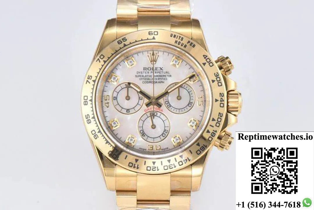 Rolex Cosmograph Daytona M116508-0007 Clean Factory Yellow Gold-Rep Time Watches