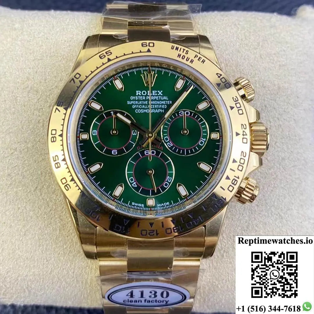 Rolex Cosmograph Daytona M116508-0013 Clean Factory Yellow Gold-Rep Time Watches