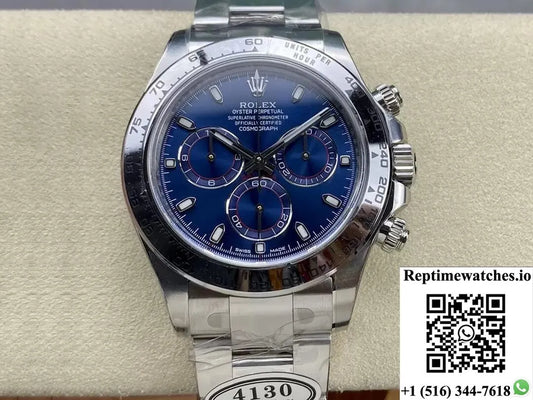 Rolex Cosmograph Daytona M116509-0071 Clean Factory Blue Dial-Rep Time Watches
