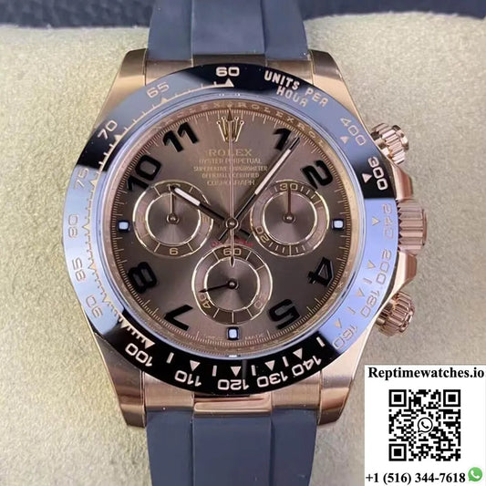 Rolex Cosmograph Daytona M116515Ln-0015 Clean Factory V3 Rose Gold-Rep Time Watches