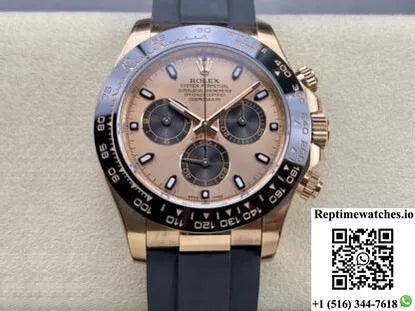 Rolex Cosmograph Daytona M116515Ln-0018 Clean Factory Rubber Strap-Rep Time Watches