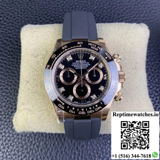 Rolex Cosmograph Daytona M116515ln-0057 Clean Factory Rubber Strap - Watches