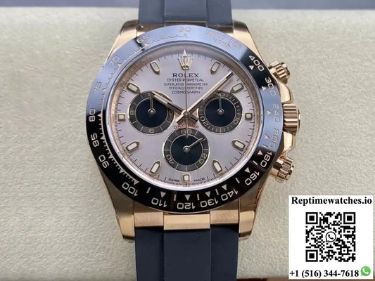 Rolex Cosmograph Daytona M116515LN-0059 Clean Factory Rubber Strap - Watches