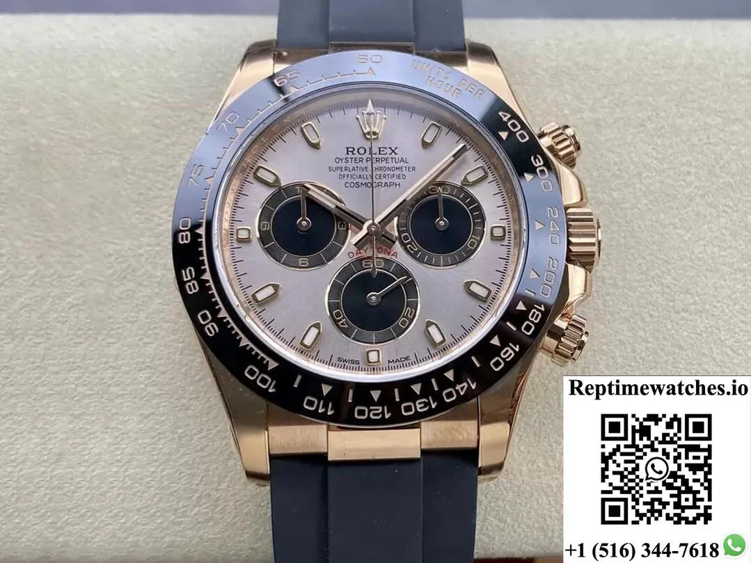 Rolex Cosmograph Daytona M116515Ln-0059 Clean Factory Rubber Strap-Rep Time Watches