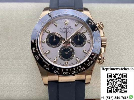 Rolex Cosmograph Daytona M116515Ln-0059 Clean Factory Rubber Strap-Rep Time Watches