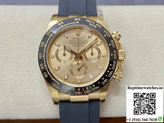 Rolex Cosmograph Daytona M116518ln-0042 Clean Factory Gold Dial - Watches