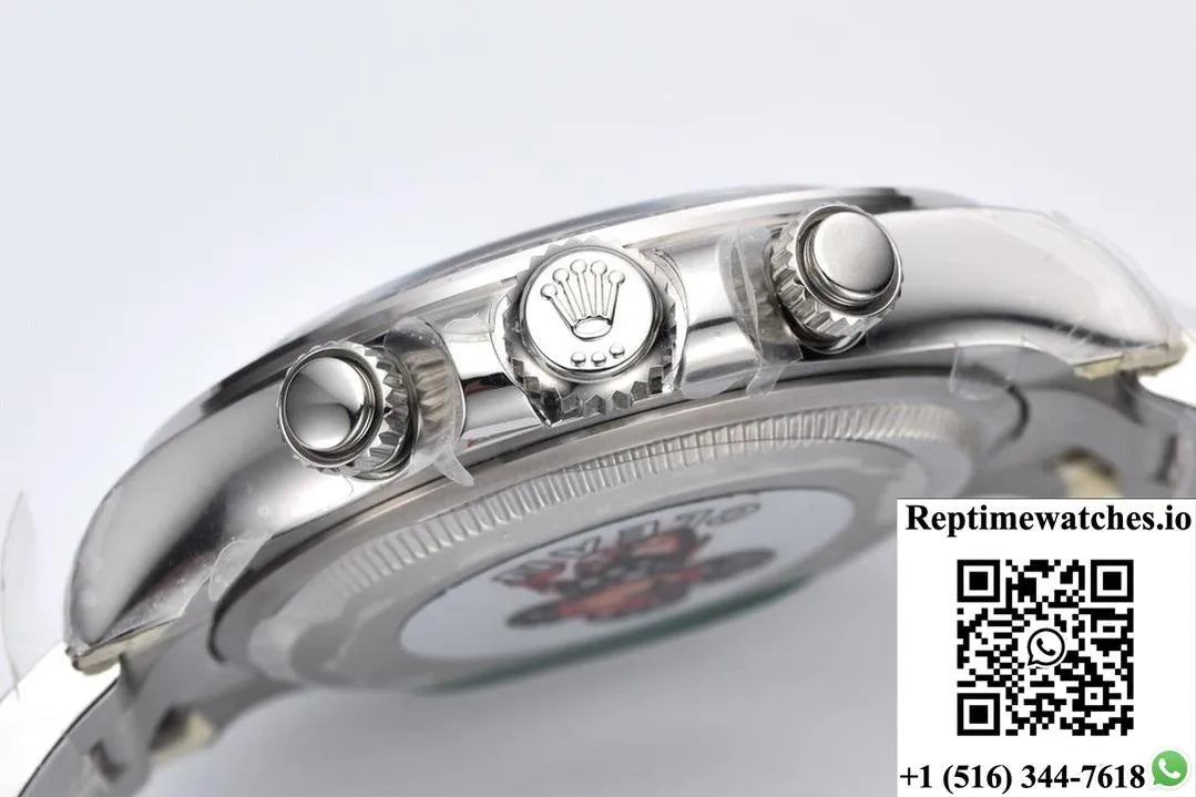 Rolex Cosmograph Daytona M126500Ln-0001 Clean Factory White Dial-Rep Time Watches