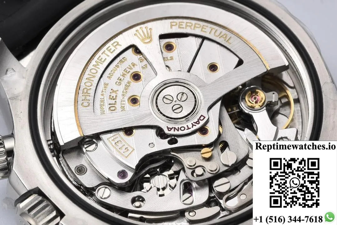 Rolex Cosmograph Daytona M126500Ln-0001 Clean Factory White Dial-Rep Time Watches