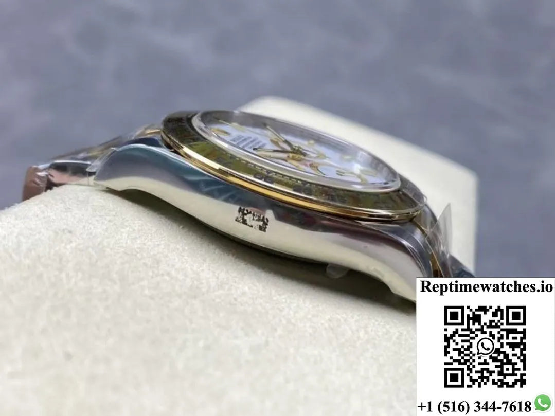 Rolex Cosmograph Daytona M126503-0001 Clean Factory Gold Strap-Rep Time Watches