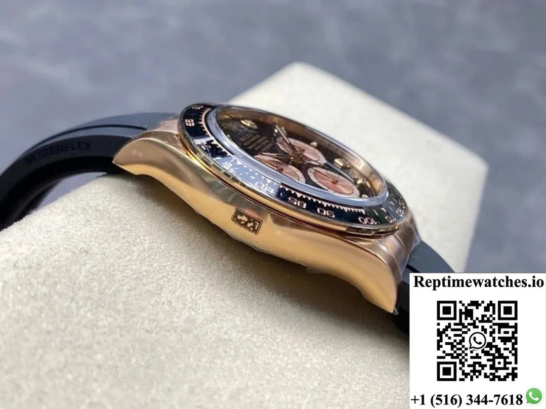 Rolex Cosmograph Daytona M126515Ln-0004 Clean Factory Rose Gold Case-Rep Time Watches