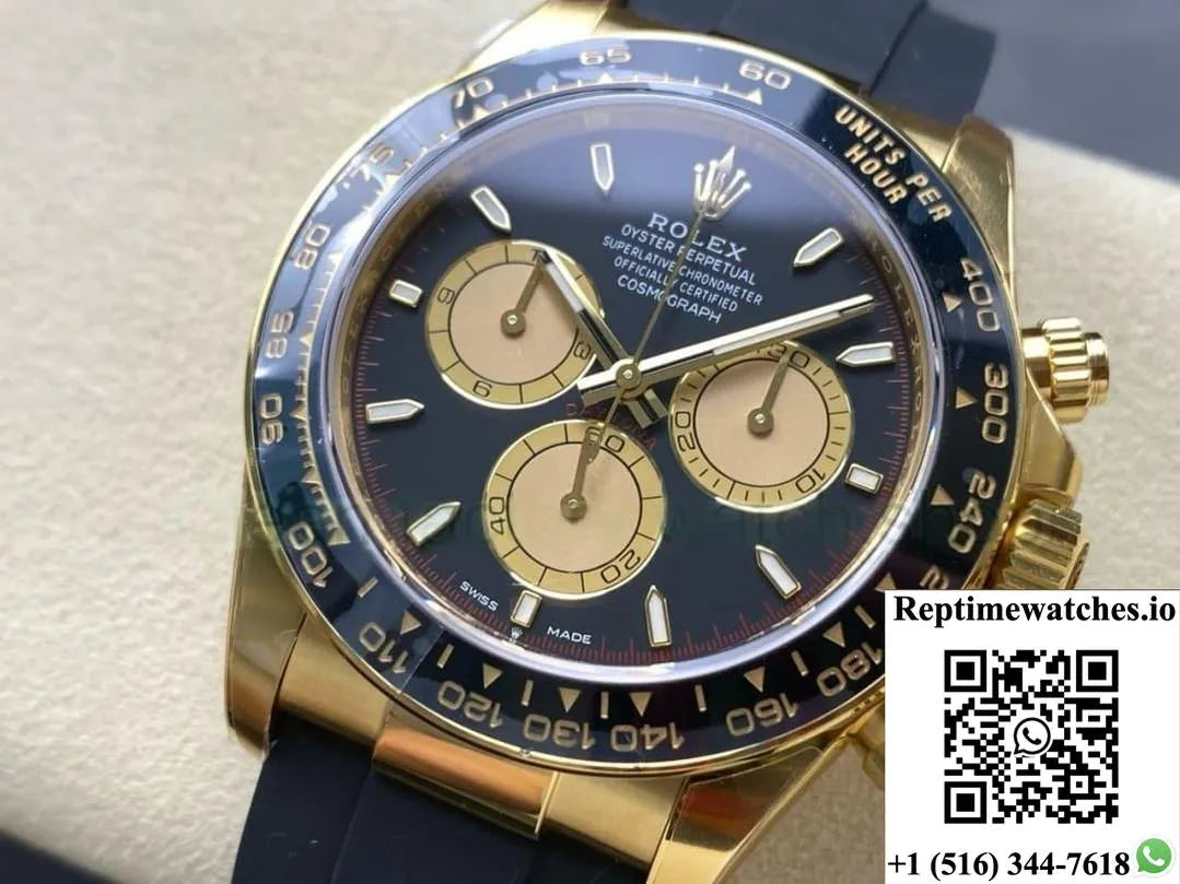 Rolex Cosmograph Daytona M126518Ln-0004 Vs Factory Chronograph Function-Rep Time Watches