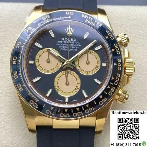 Rolex Cosmograph Daytona M126518Ln-0004 Vs Factory Chronograph Function-Rep Time Watches