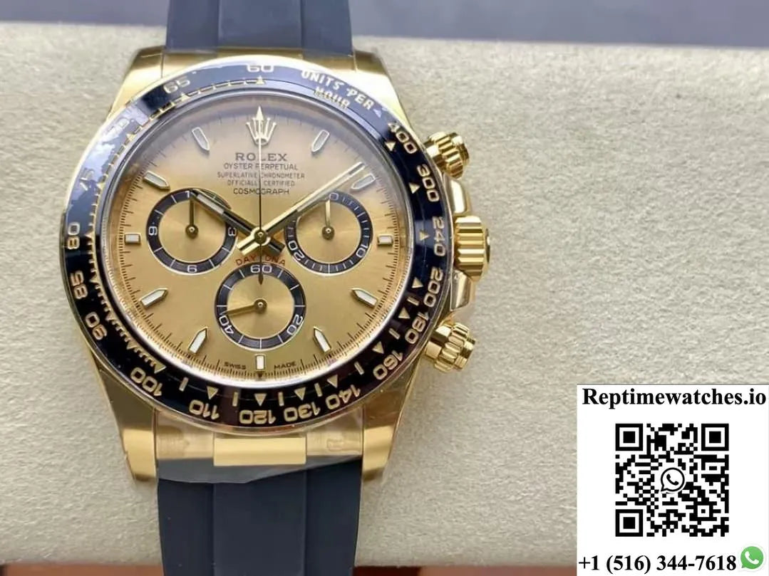 Rolex Cosmograph Daytona M126518Ln-0010 Clean Factory Rubber Strap-Rep Time Watches