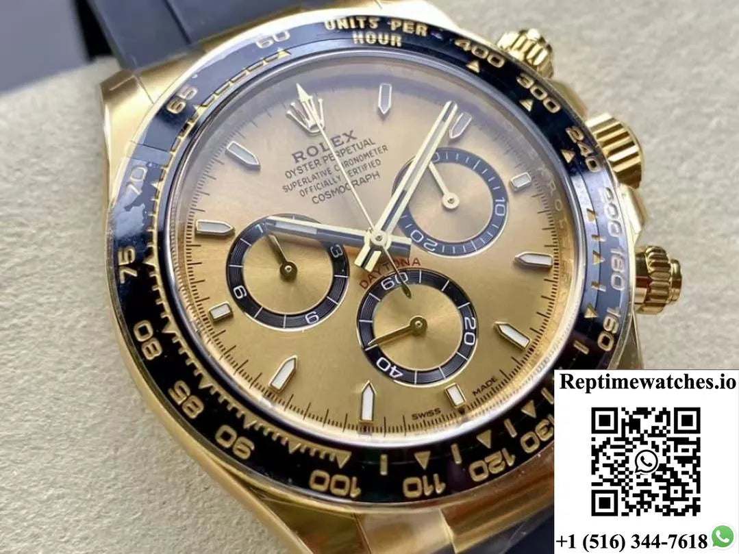 Rolex Cosmograph Daytona M126518Ln-0010 Clean Factory Rubber Strap-Rep Time Watches
