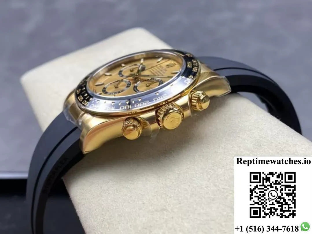 Rolex Cosmograph Daytona M126518Ln-0010 Clean Factory Rubber Strap-Rep Time Watches