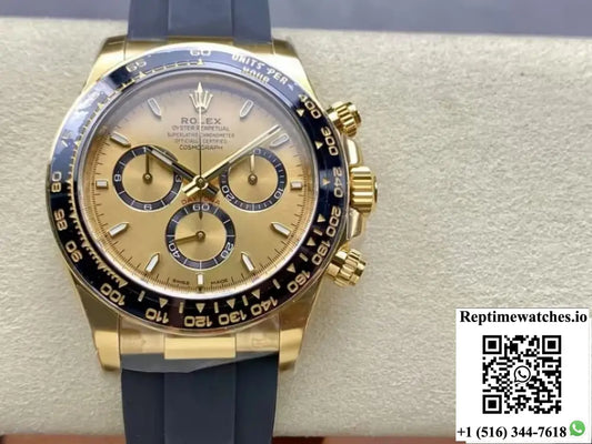 Rolex Cosmograph Daytona m126518ln-0010 Clean Factory Rubber Strap