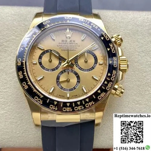Rolex Cosmograph Daytona M126518Ln-0010 Clean Factory Rubber Strap-Rep Time Watches