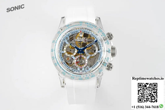 Rolex Cosmograph Daytona Sonic Factory Crystal Case