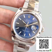 Rolex Datejust 116200 36MM AR Factory Blue Dial - Watches