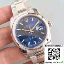 Rolex Datejust 116200 36MM AR Factory Blue Dial - Watches