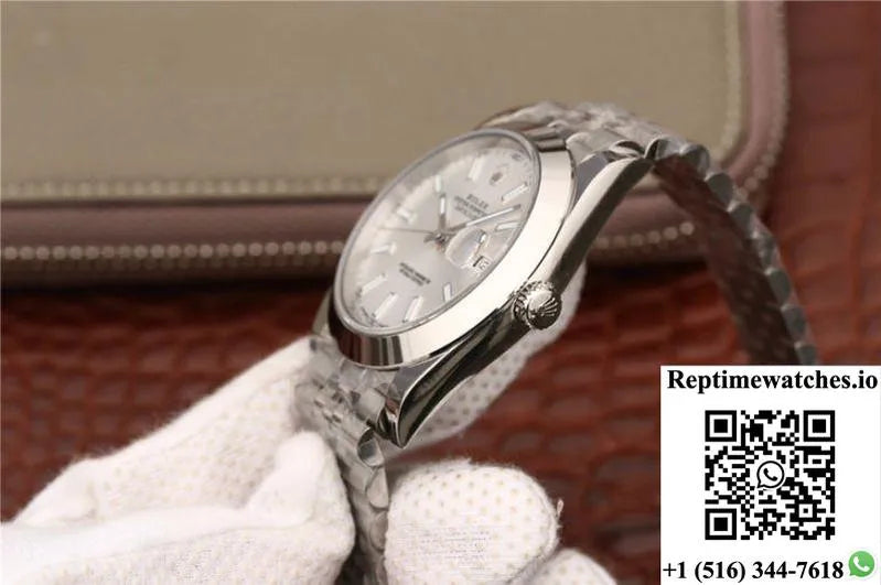 Rolex Datejust 116200 41Mm Ew Factory White Dial-Rep Time Watches