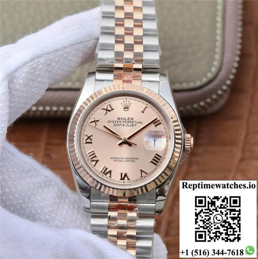 Rolex Datejust 116231 36MM GM Factory Pink Dial - Watches