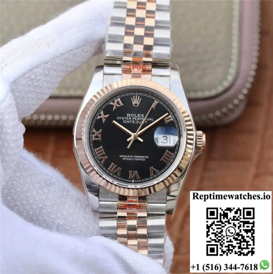 Rolex Datejust 116231 36MM GM Factory Rose Gold - Watches