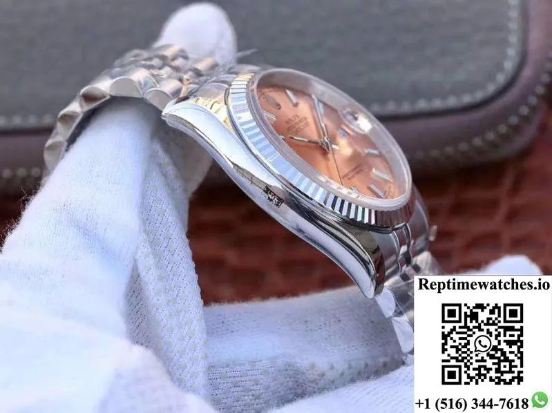 Rolex Datejust 116234-0090 36Mm Ar Factory Champagne Dial-Rep Time Watches