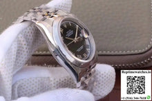 Rolex Datejust 116234 36mm AR Factory Black Dial Rome Time Scale - Watches