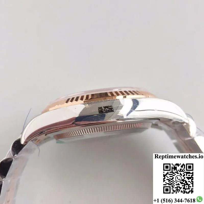 Rolex Datejust 116234 36Mm Ar Factory Rose Gold Dial-Rep Time Watches