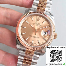 Rolex Datejust 116234 36mm AR Factory Rose Gold Dial - Watches