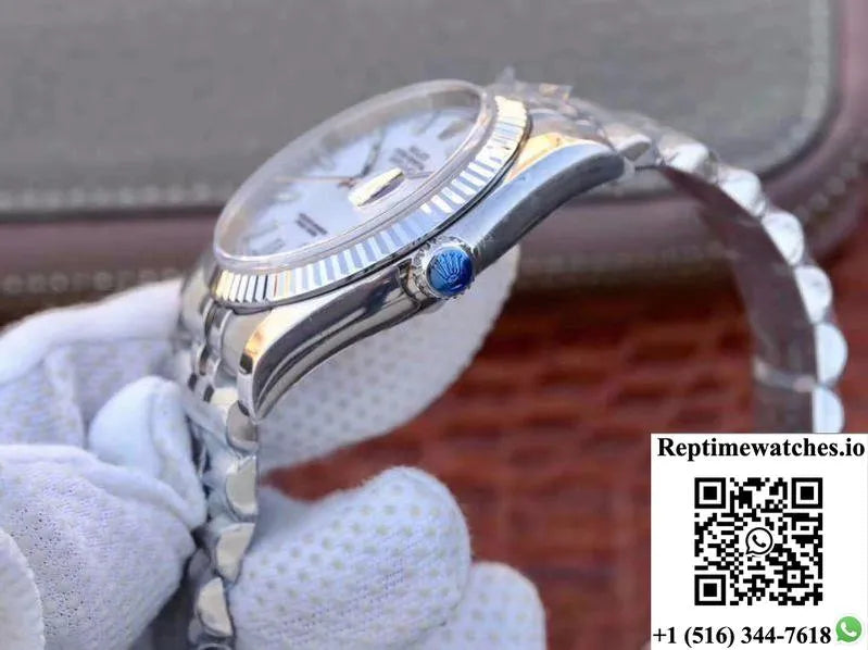 Rolex Datejust 116234 36Mm Ar Factory White Enamel Dial-Rep Time Watches